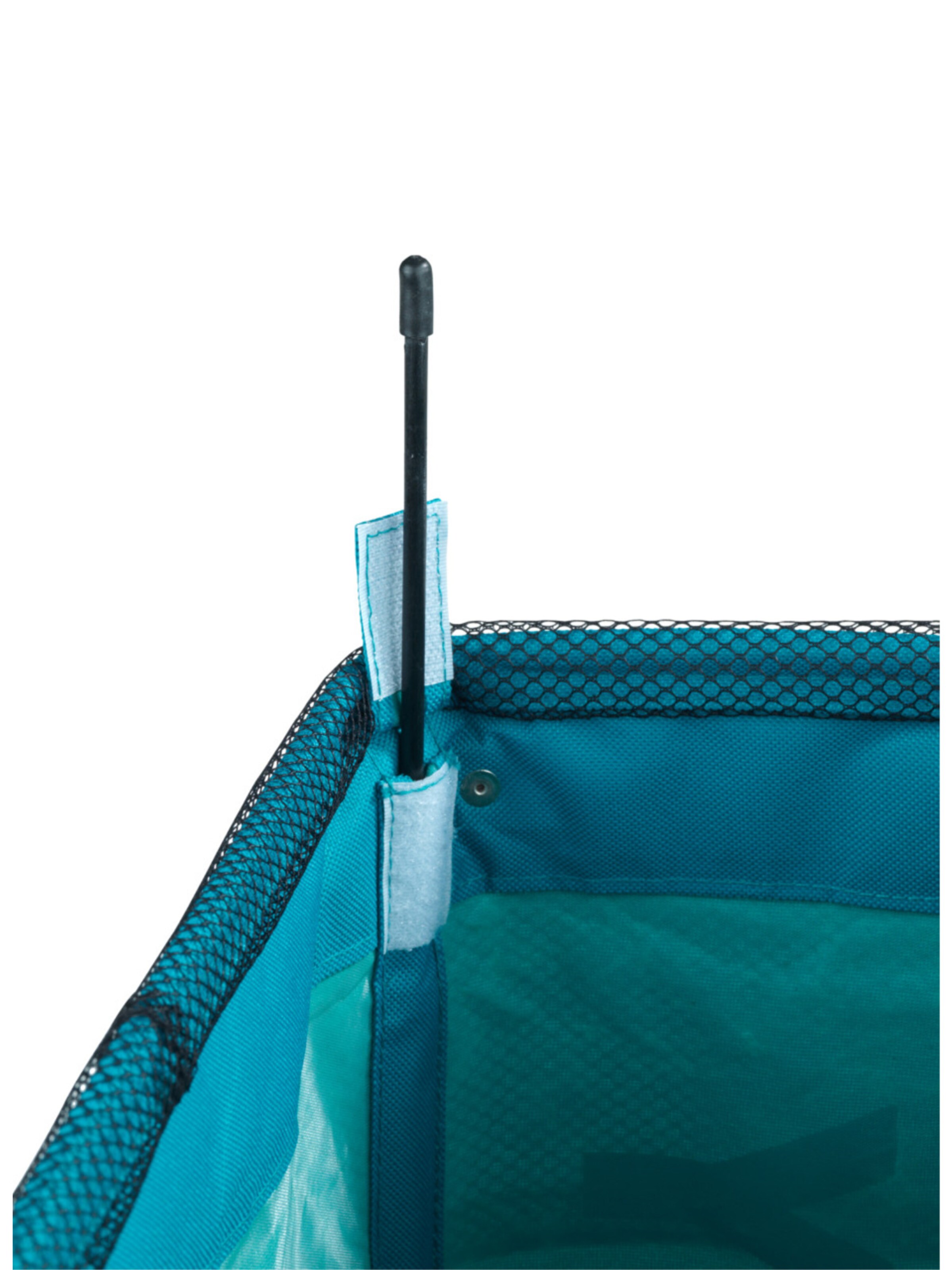 Wenko Laundry Basket 'Corno' in Blue