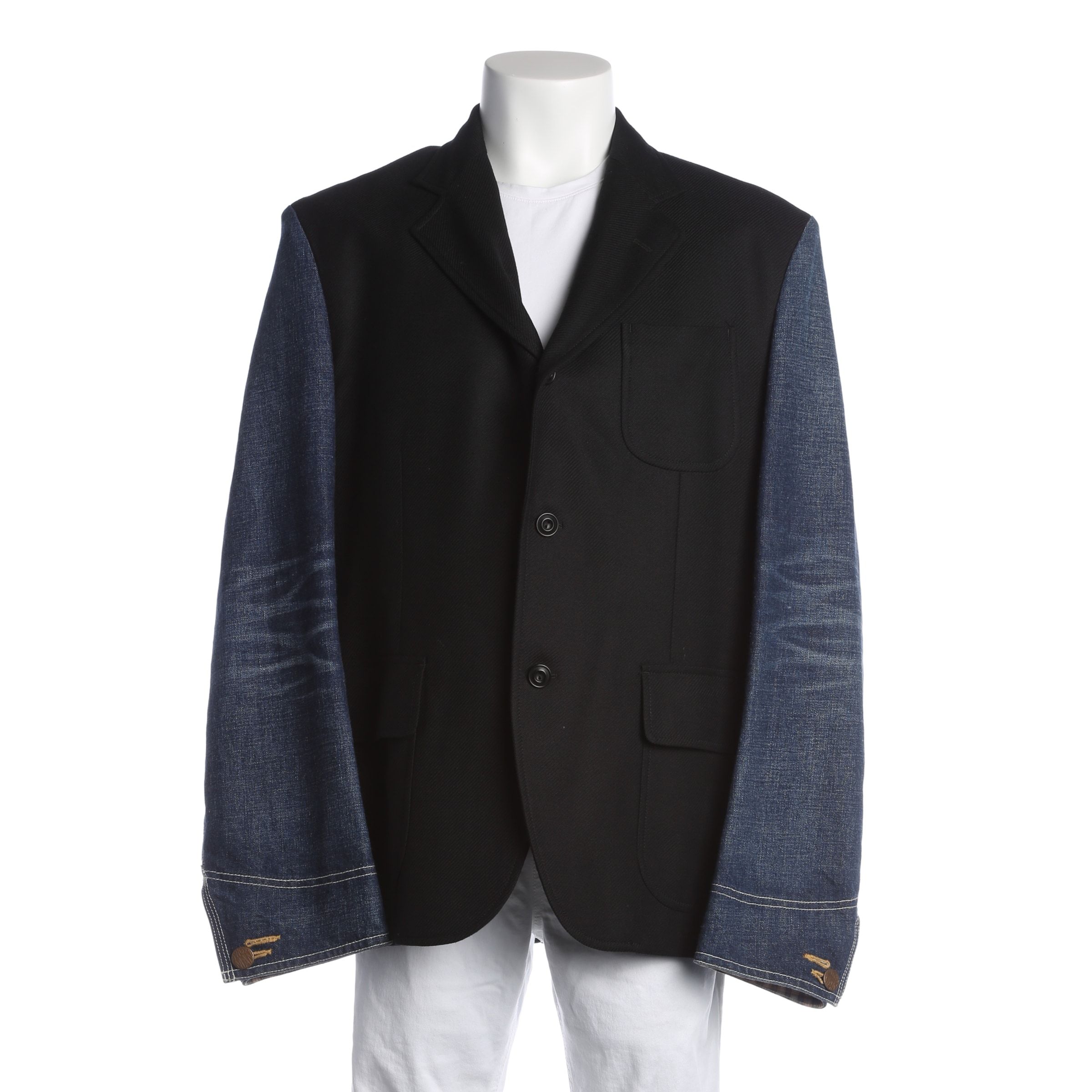 Jun'Ya Watanabe Suit Jacket in XL in Black: front