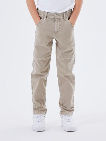 regular Jeans 'NKMSilas' di NAME IT in beige: frontale