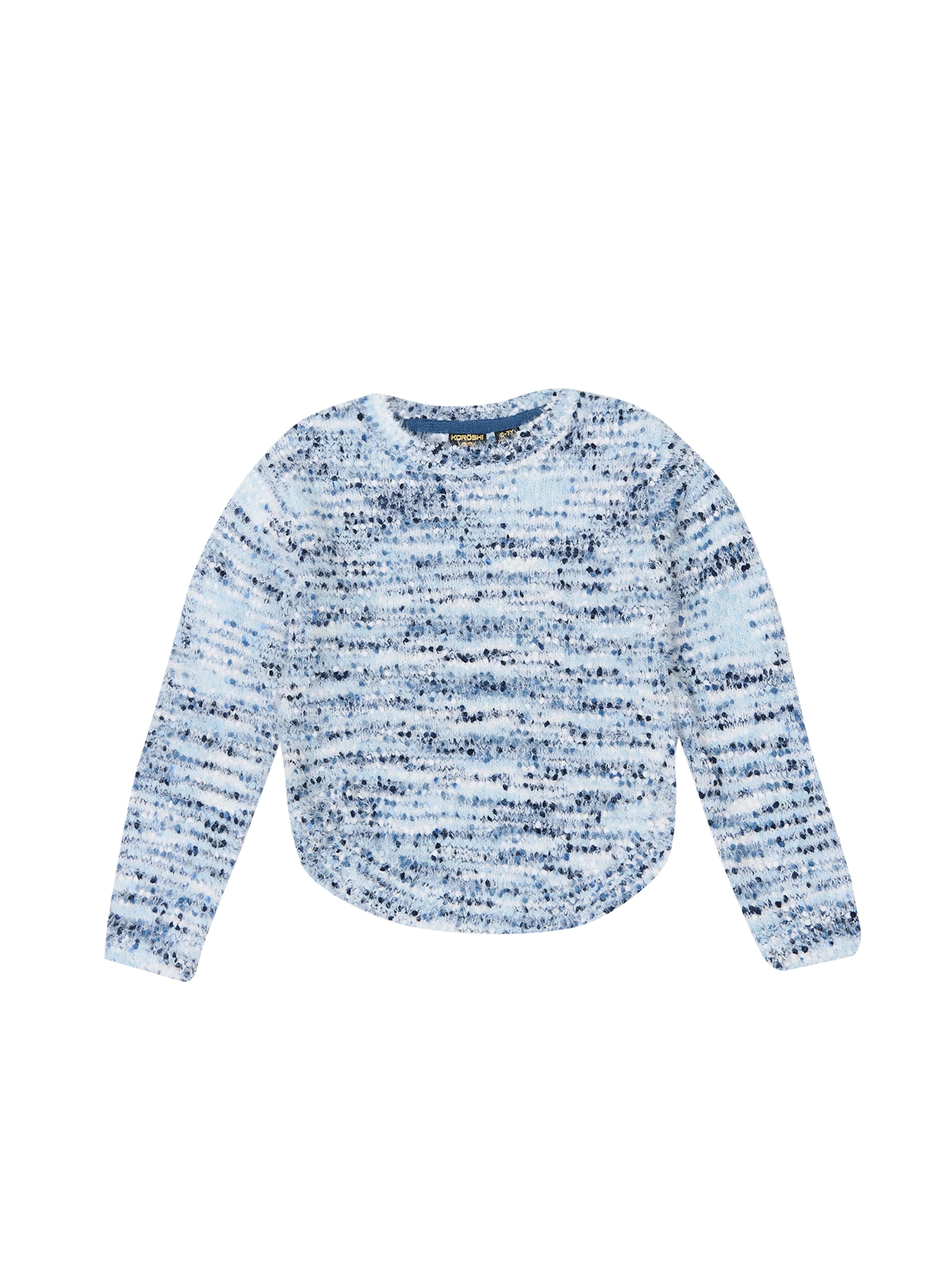 KOROSHI Pulover | modra barva: sprednja stran