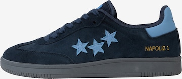 19V69 ITALIA Sneakers laag 'Napoli 2.1' in Blauw: voorkant