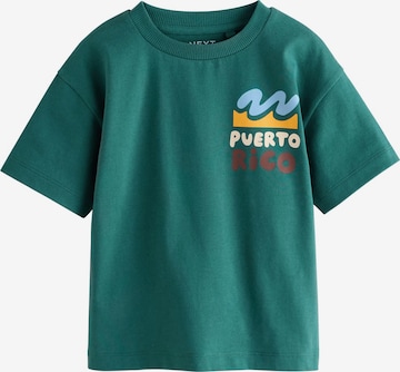 Next Shirt in Groen: voorkant