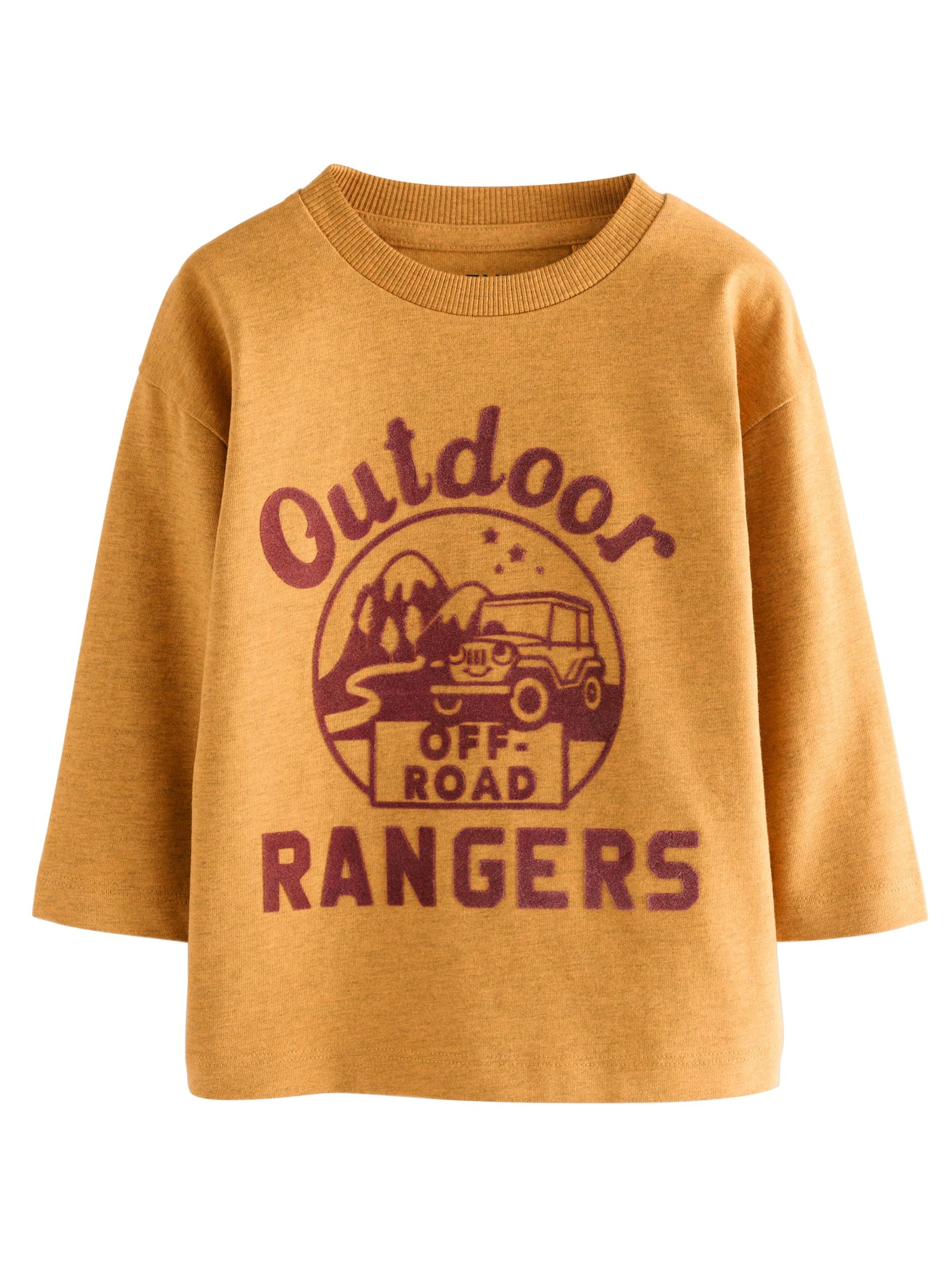 Next Shirt in Honey / Burgundy, Item view