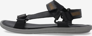 VENEZIA Sandale in Schwarz: Vorderseite