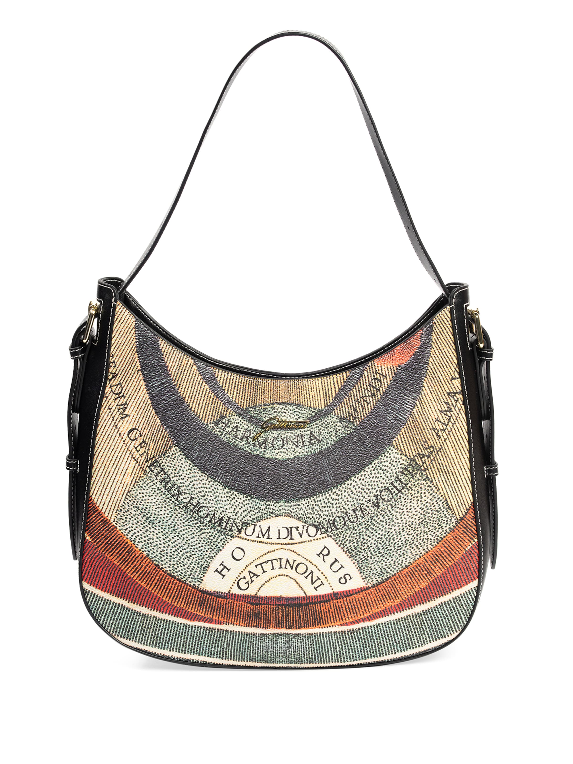 Sac bandoulière Gattinoni en mélange de couleurs : devant