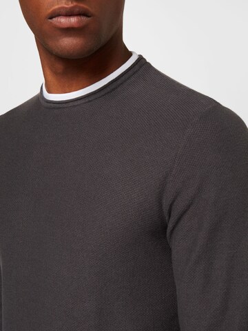 JACK & JONES Sweater 'TWINN' in Grey