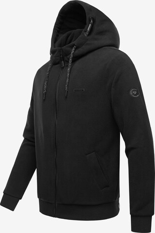 Ragwear Sweatjacke 'Natte' in Schwarz