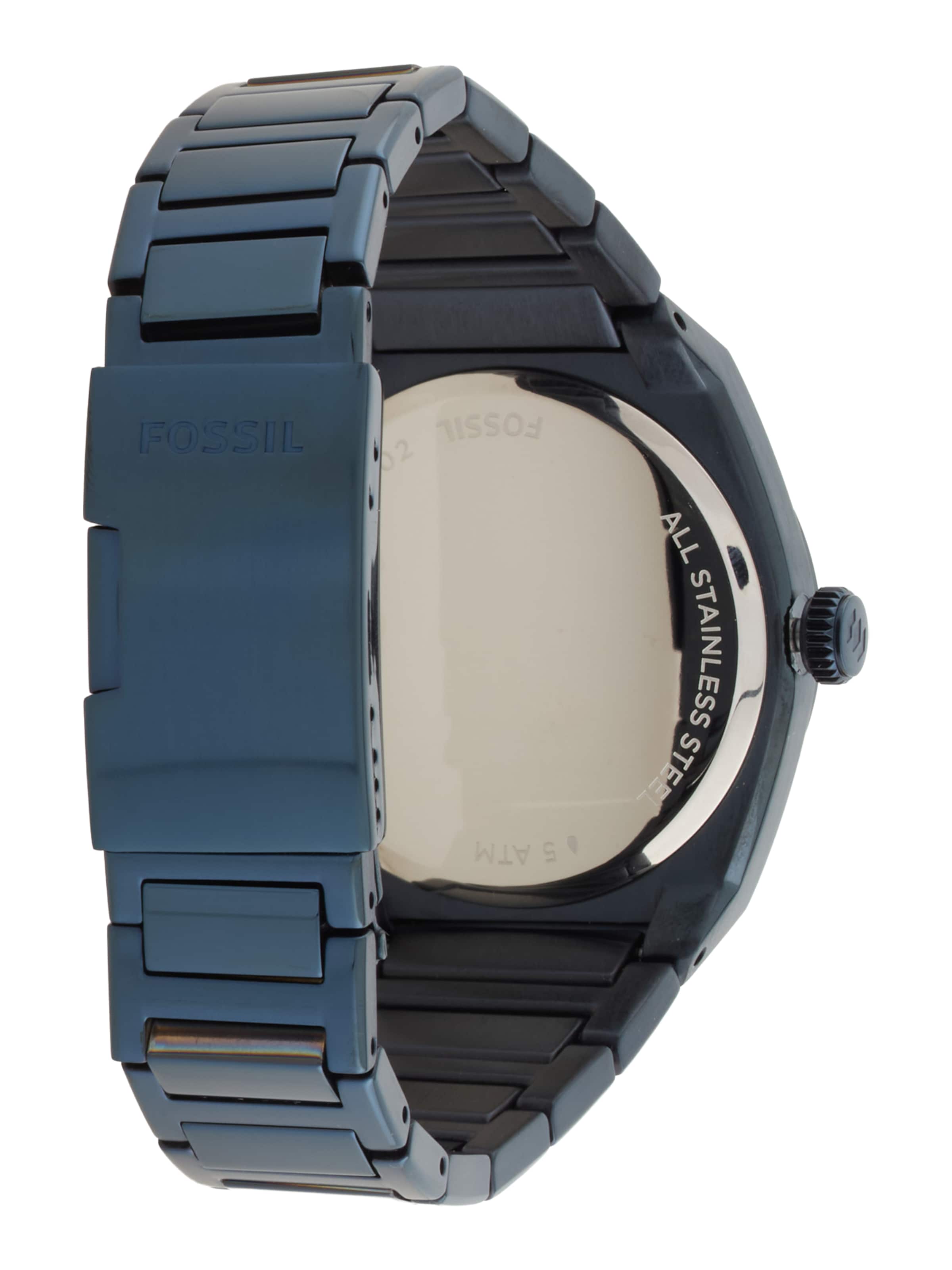 FOSSIL Аналоговые часы 'EVERETT' в Синий