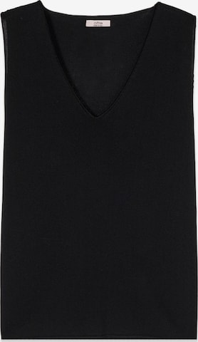 Pull-over oltre en noir : devant
