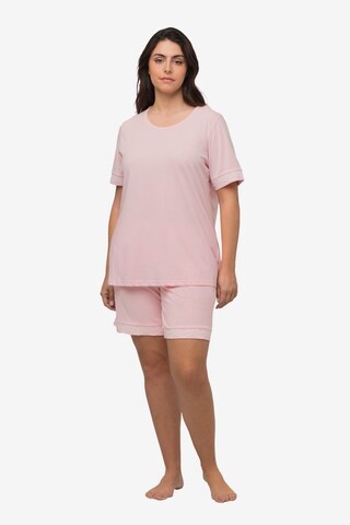 Ulla Popken Pyjama in Roze