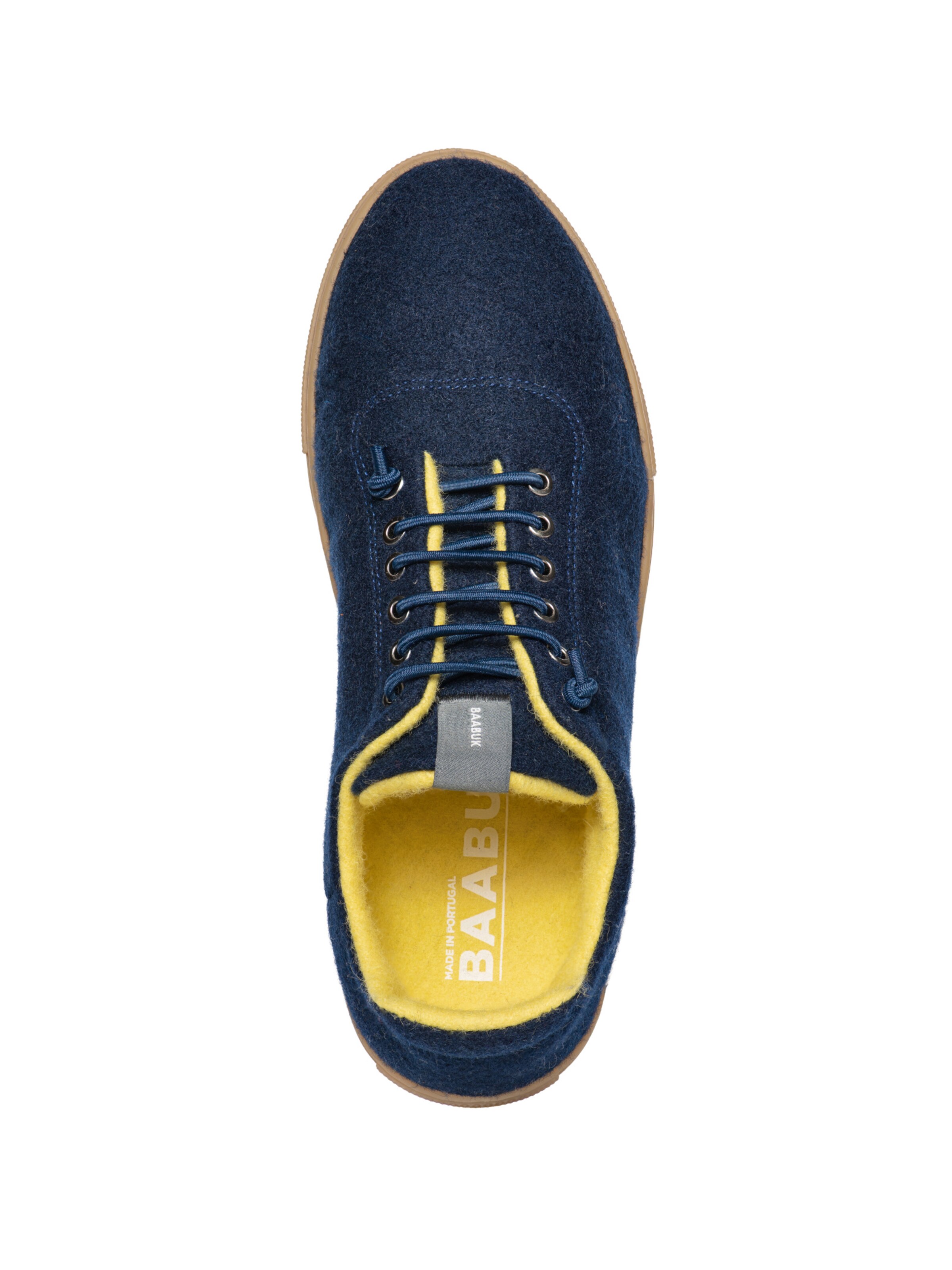 Baabuk Platform trainers 'Urban Wooler' in Blue