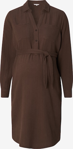 Noppies Skjortklänning 'Epworth' i brun: framsida