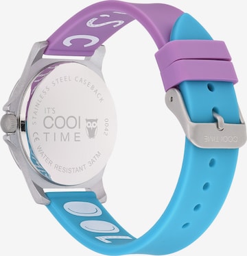 Cool Time Horloge in Blauw