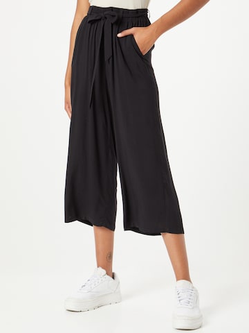 Soyaconcept Pleat-Front Pants 'Radia' in Black: front