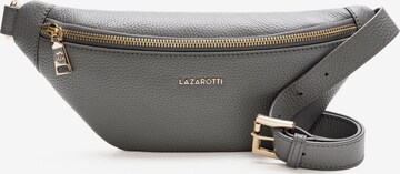 Lazarotti Fanny Pack 'Bologna' in Grey: front