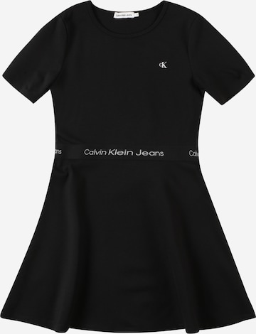 Calvin Klein Jeans Kleid in Schwarz: predná strana