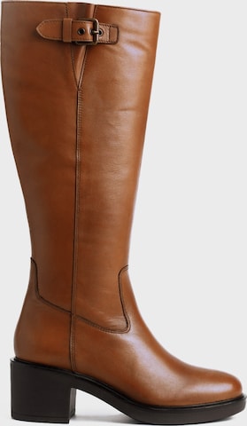 Boots 'RACHEL' 5PM en marron : devant