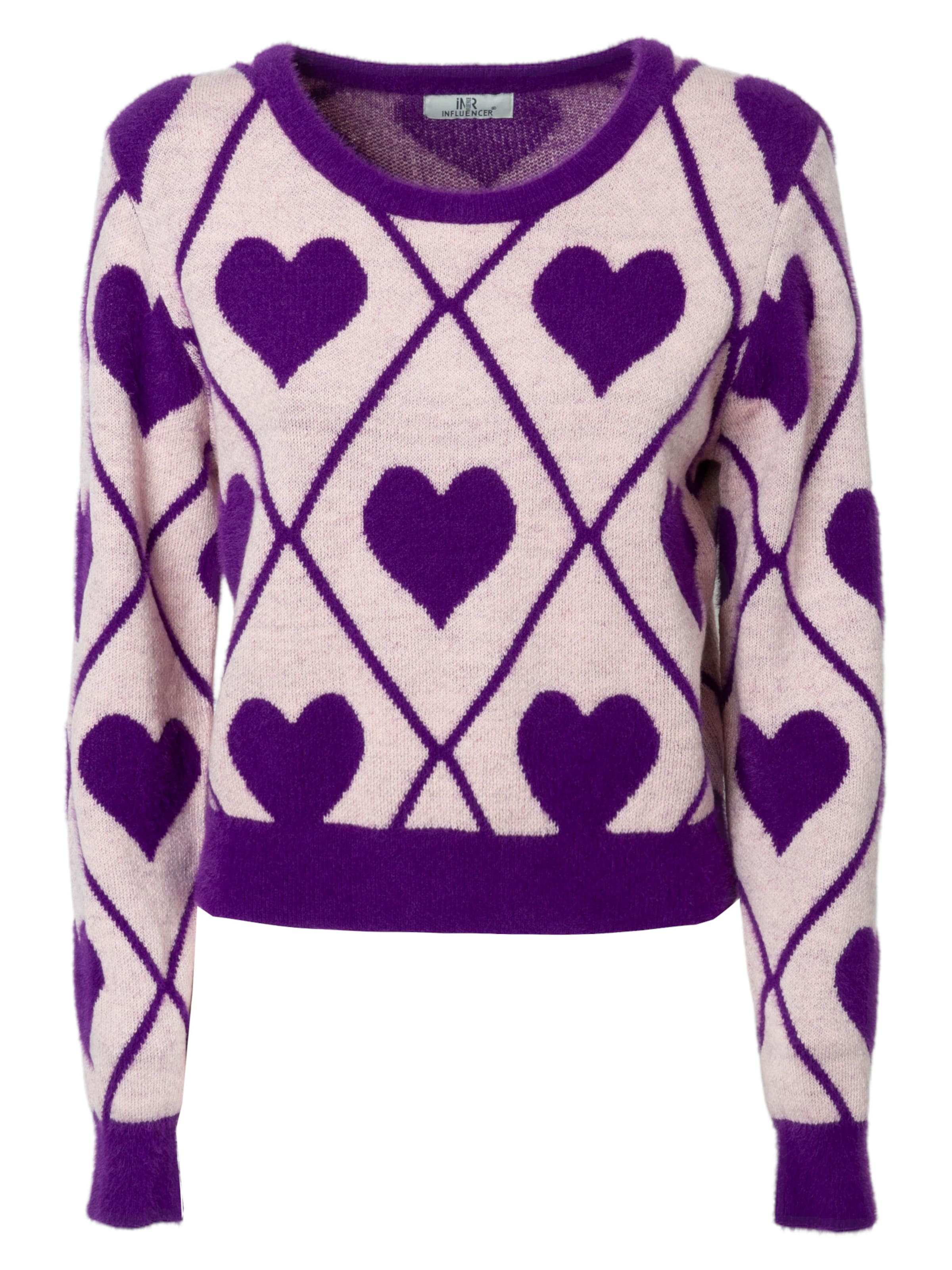 Influencer Trui in Roze: voorkant