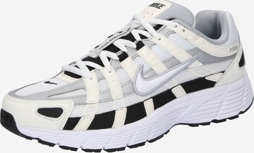 Baskets basses 'P-6000' Nike Sportswear en blanc : devant