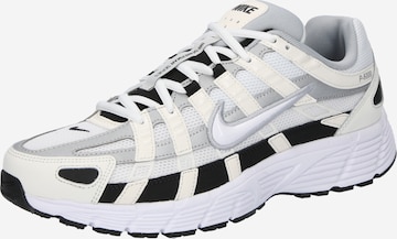 Nike Sportswear Matalavartiset tennarit 'P-6000' värissä valkoinen: edessä