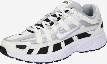 Nike Sportswear - Sapatilhas baixas 'P-6000' em branco: frente