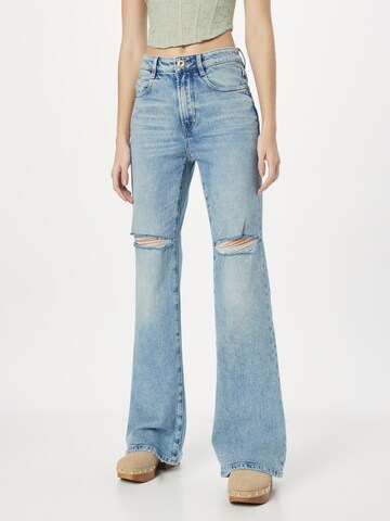 Miss Sixty Flared Jeans in Blue: front