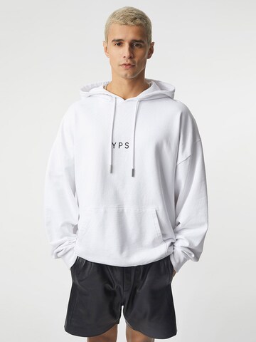 Young Poets Sweatshirt 'Danis' in White: front