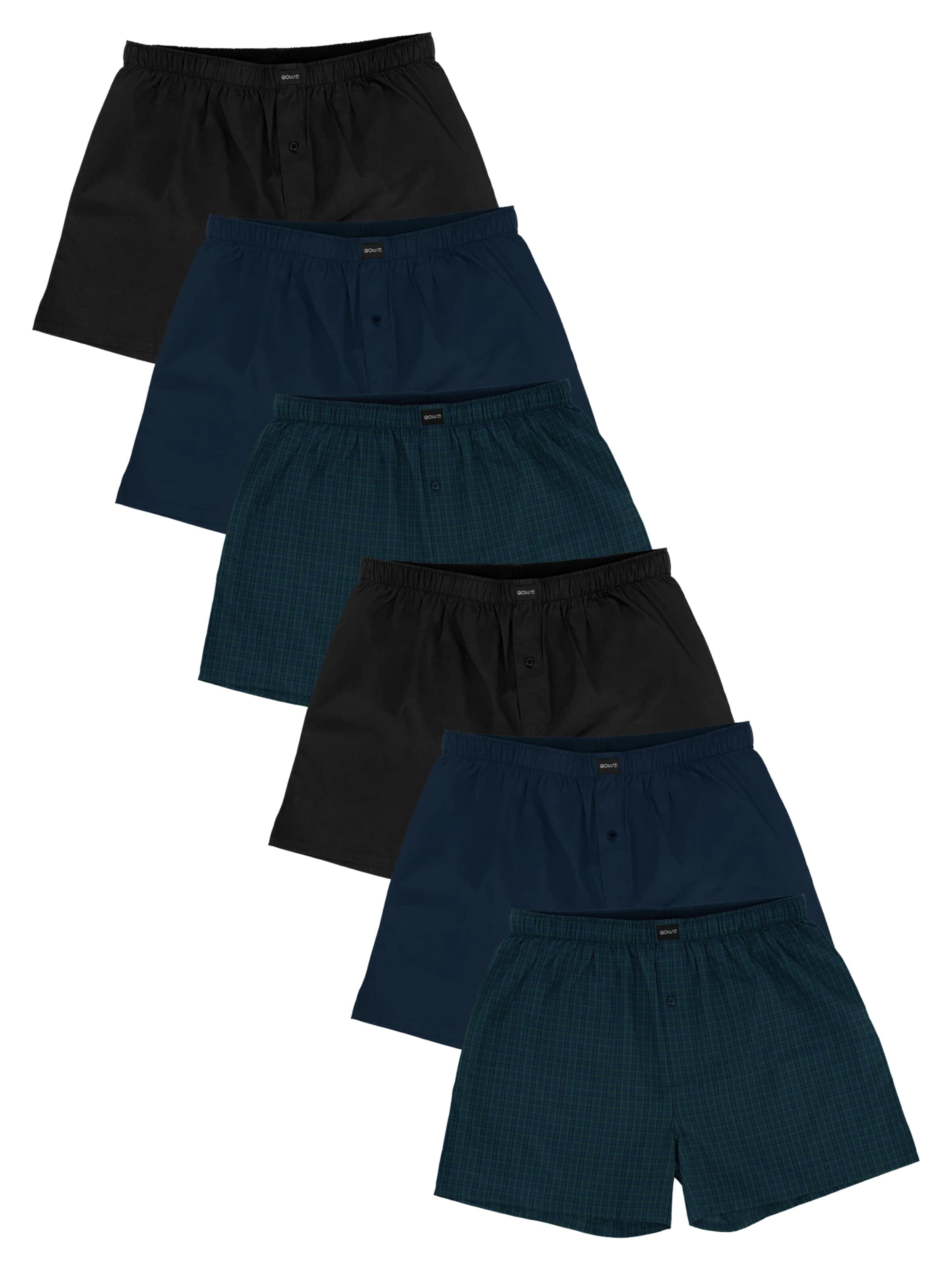 Gomati Boxer shorts 'Woven Boxer' in Green: front
