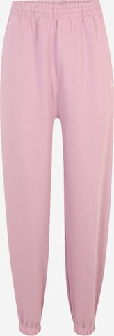 Reebok Tapered Sportbroek in Roze: voorkant