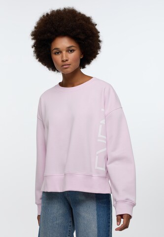 ETERNA Sweatshirt 'EVEN' in Roze: voorkant
