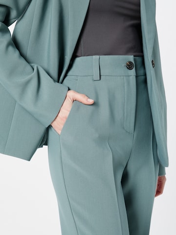 modström Regular Trousers with creases 'Gale' in Blue