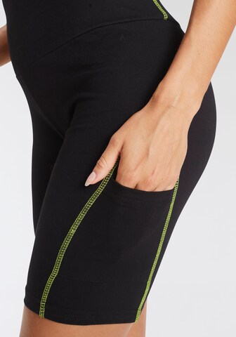 LASCANA ACTIVE Skinny Sporthose in Schwarz