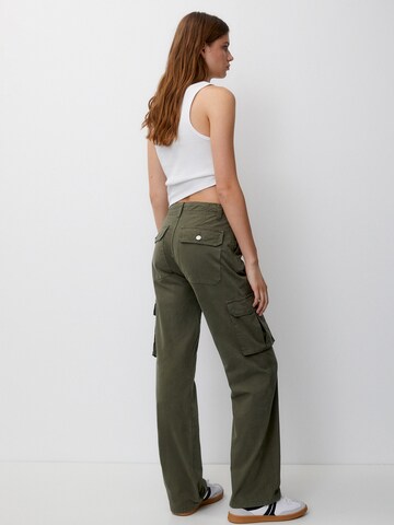 Loosefit Pantaloni cargo di Pull&Bear in verde