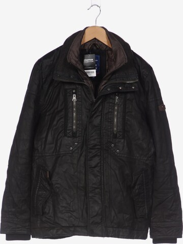 TOM TAILOR Jacket & Coat in L in Black: front