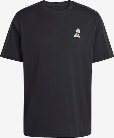 Sportinio tipo megztinis 'COFFEE' iš ADIDAS SPORTSWEAR, spalva – smėlio spalva / juoda / balta, Prekių apžvalga