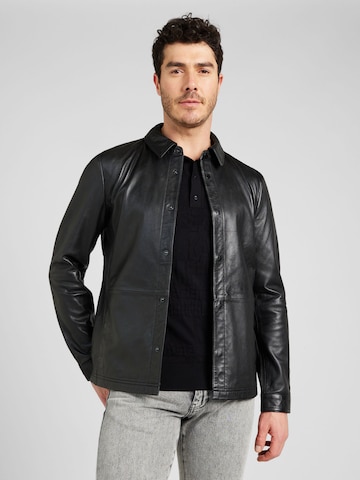 FREAKY NATION - Chaqueta de entretiempo 'Just the Man' en negro: frente