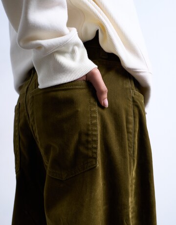 TOPSHOP Loosefit Παντελόνι 'TULLE' σε πράσινο