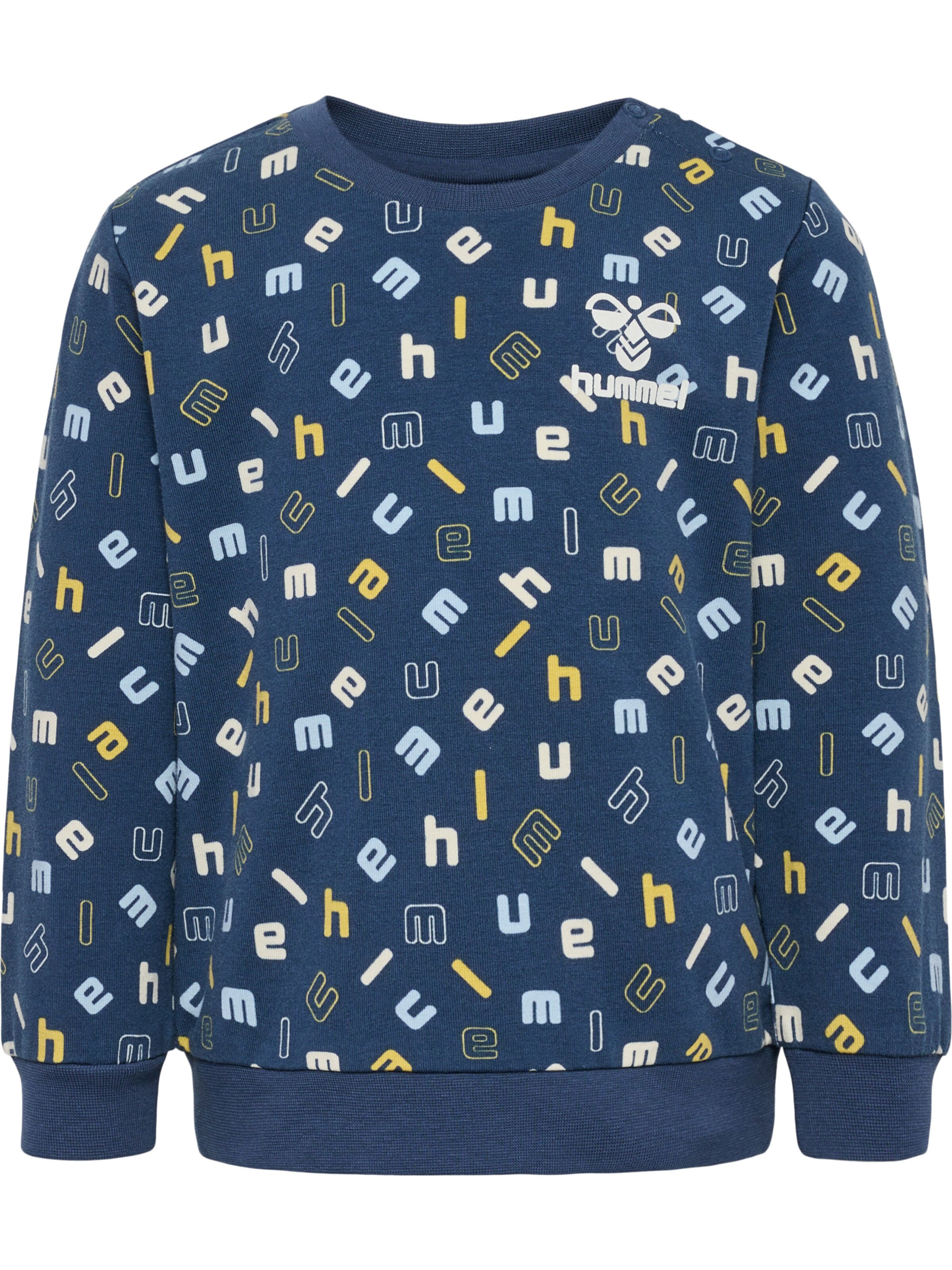 Hummel Sweatshirt in Blue: front