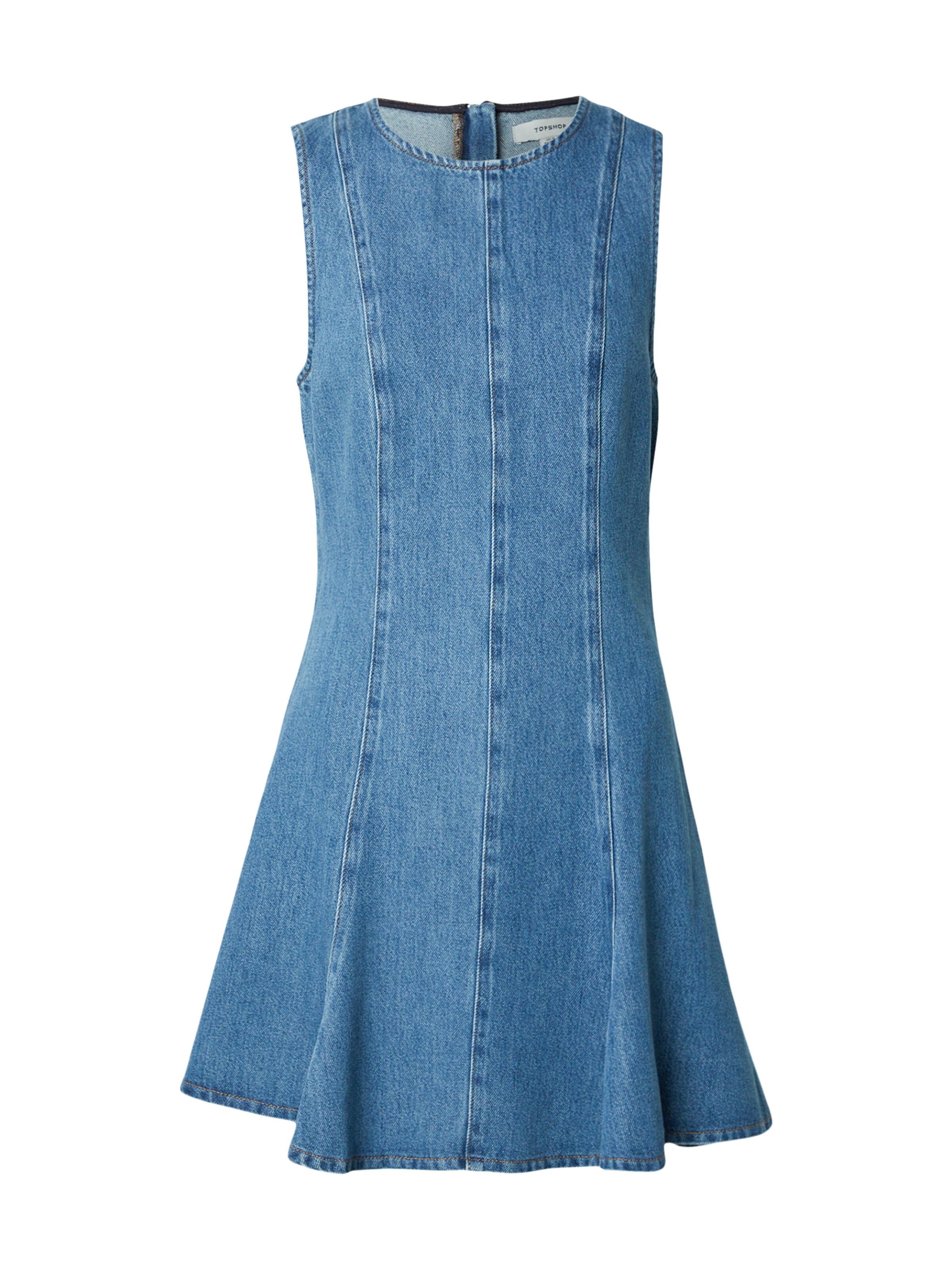 TOPSHOP Рокля 'Lena' в синьо: отпред