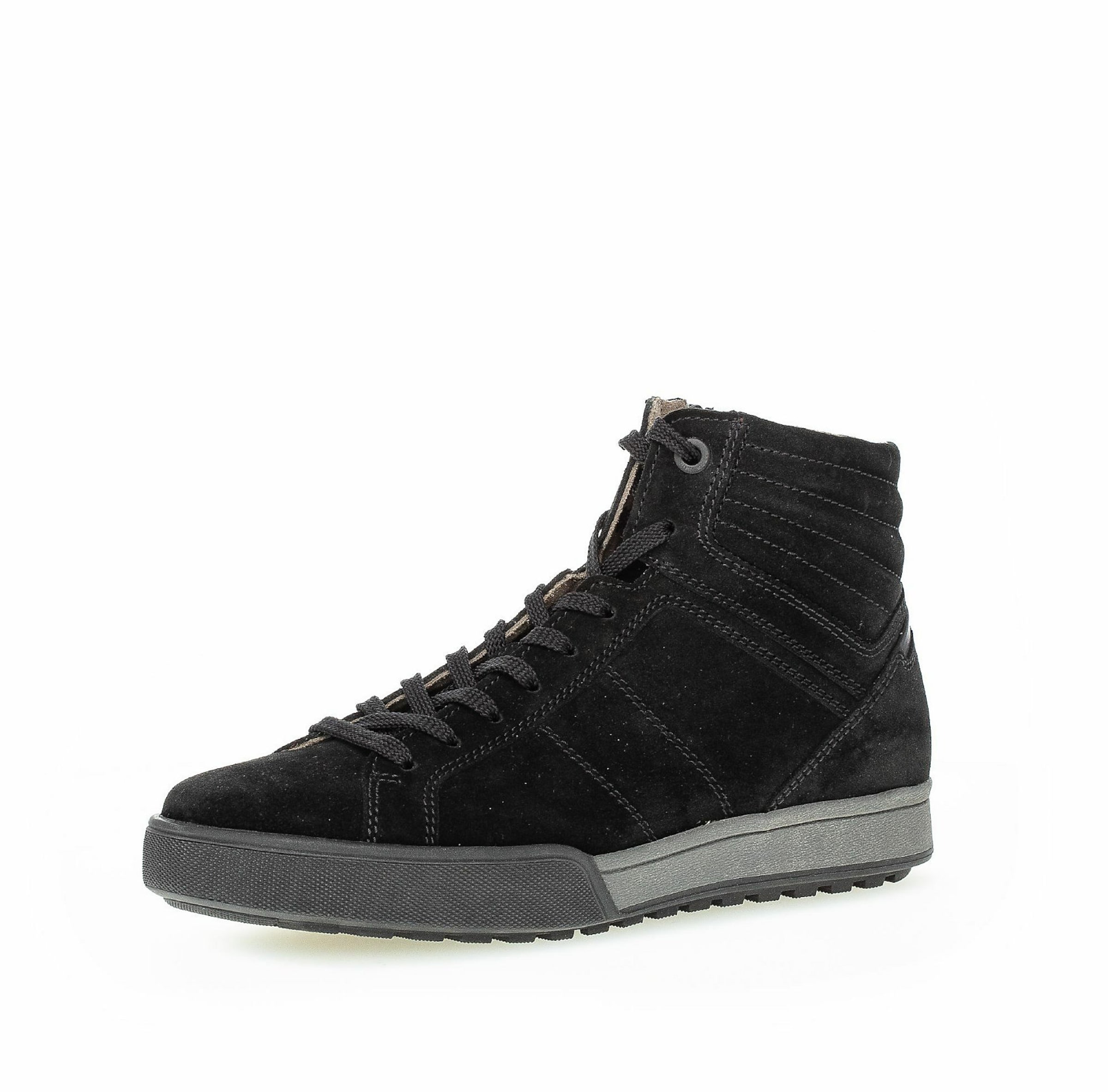 Pius Gabor Sneakers hoog in Zwart: voorkant