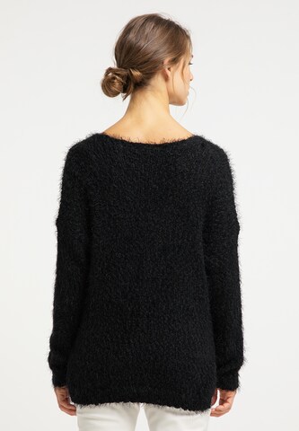 Usha Pullover in Schwarz