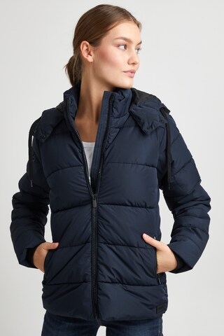 Oxmo Winter Jacket 'Sofina' in Blue: front