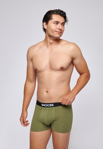 SNOCKS Boxer shorts in Green