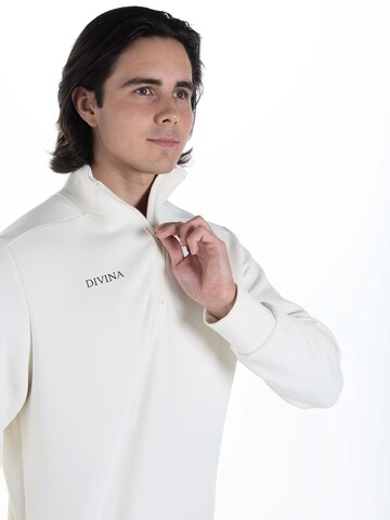 Sweat de sport 'Bonum' Divina en blanc