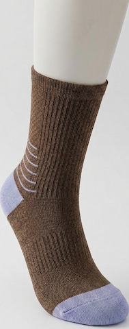 Millo Sportsocken 'Sport Vibe' in Braun: Vorderseite