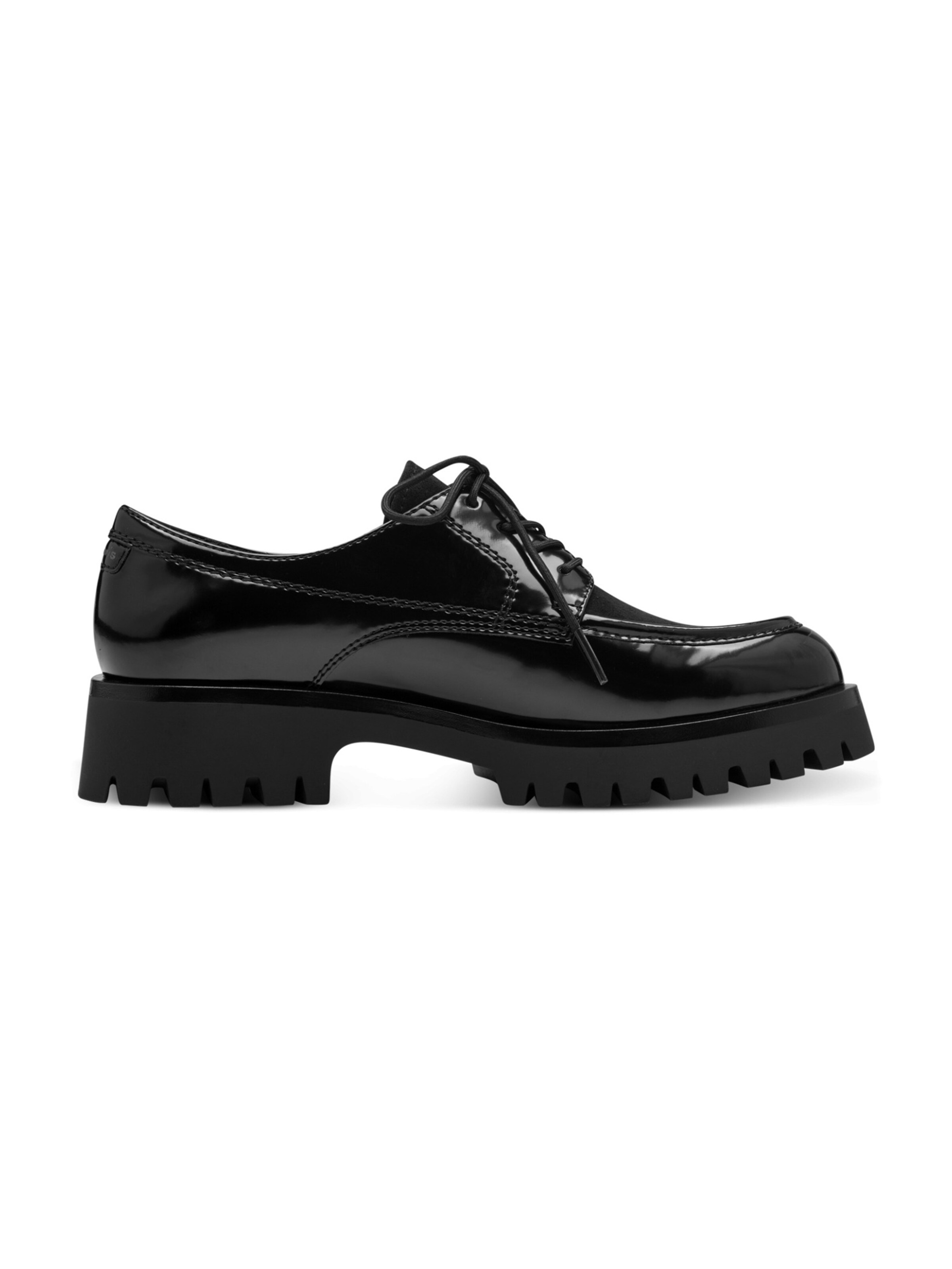 Chaussure à lacets Tamaris en noir