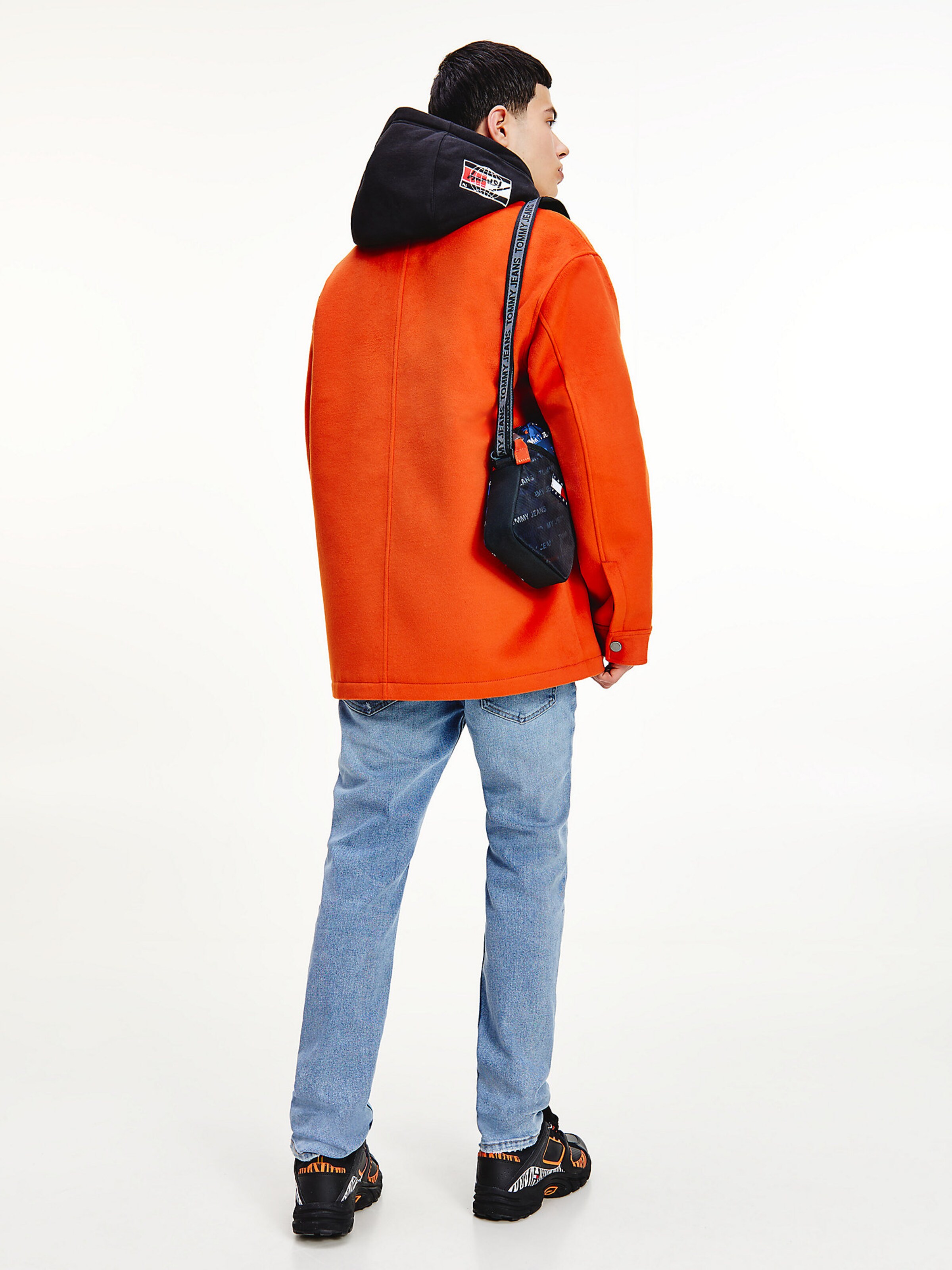 Männer Jacken Tommy Jeans Übergangsjacke in Orange - NM42466