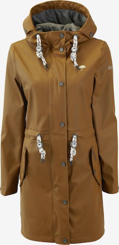 Cappotto funzionale di Schmuddelwedda in beige: frontale