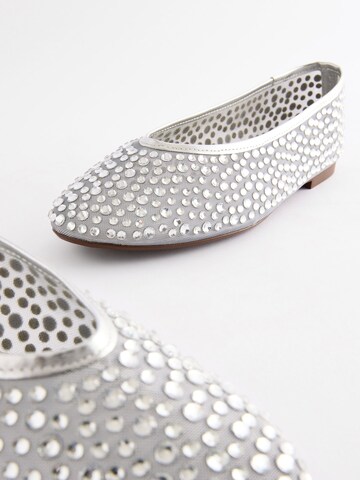 Ballerines 'Forever Comfort' Next en argent