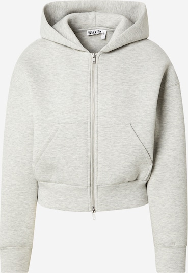 WEEKDAY Collegetakki värissä vaaleanharmaa, Tuotenäkymä